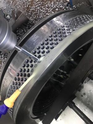 Anti Friction Straw Pellet Machine Ring Die Alloy Steel Pellet Mill Die