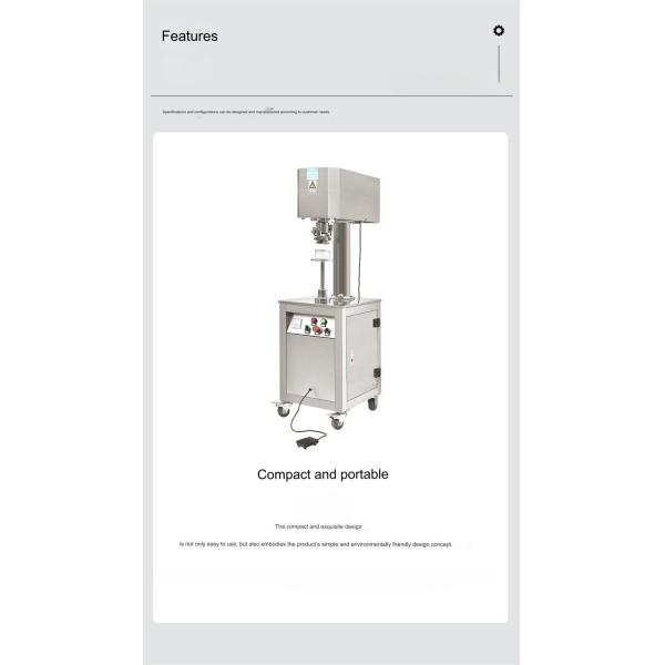 150 KG Capping Machine for Muslim Cap Knitting 220V Voltage 60-180mm Working Tank Height