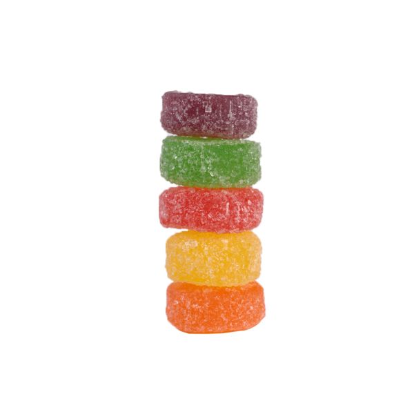 Sour and Sweet Fruit Flavor Gummy Candy Sweets Colorful Soft Chewy Candies