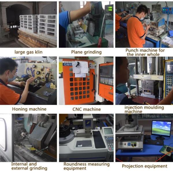 White  Ivory Ceramic Plunger Pump  / Ceramic Piston Sleeve Kits