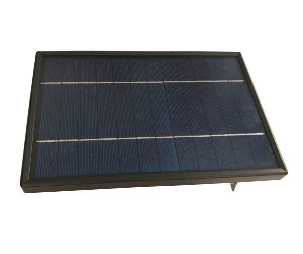 El vidrio laminó el estuche de plástico plegable portátil 6W tamaño pequeño 6V de los equipos del panel solar