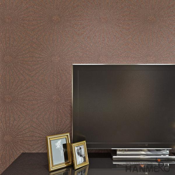 Modern Fashion Plant Fiber Particle Wallpaper 0.53*10m/roll wholesaler Exporter China