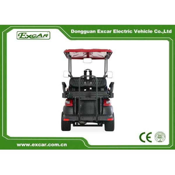 Подгонянный электрический автомобиль гольфа 48V, 2 тележки гольфа места с задними сидениями гольфа