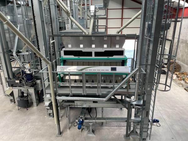 Plastic Particle Recycle Sorting Machine Optical PE Plastic Color Sorter