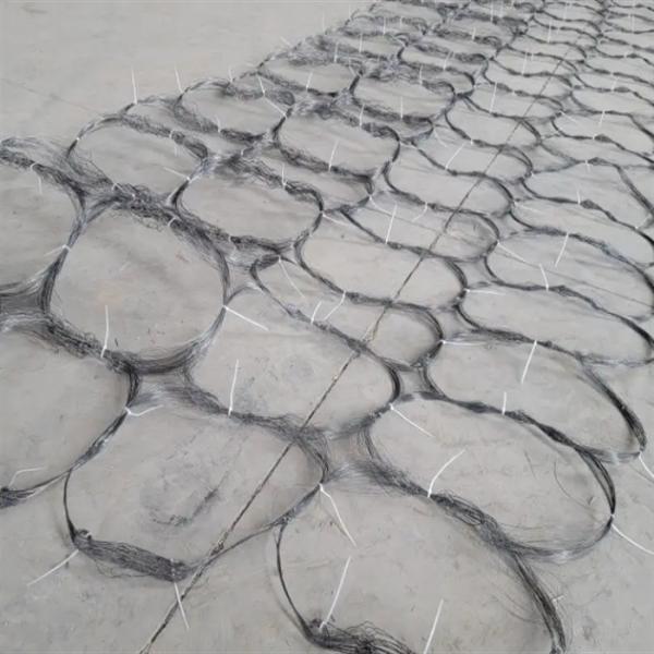 Low-Visibility Galvanized Steel Wire Anti Tank Barrier Wire Mesh with Customizable Size for Battlefield Defense