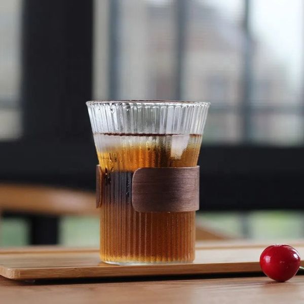 Modern Home Fashion Milk Cup Hot Selling Glass Water Coffee Mug Nice Drinkware For Home Bar