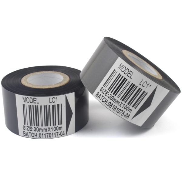 30×100M Balck Hot Stamping Ribbon для печати информации