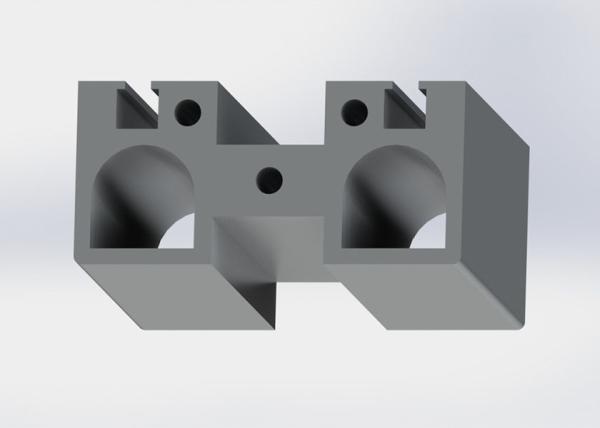 ISO Standard 6000 Series Industrial Aluminum Profile For Machinery