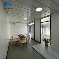 Porta de aço Instalação Container Casa Casa personalizada Moderno de luxo Novos materiais Prefabricados Modular Casa pequena