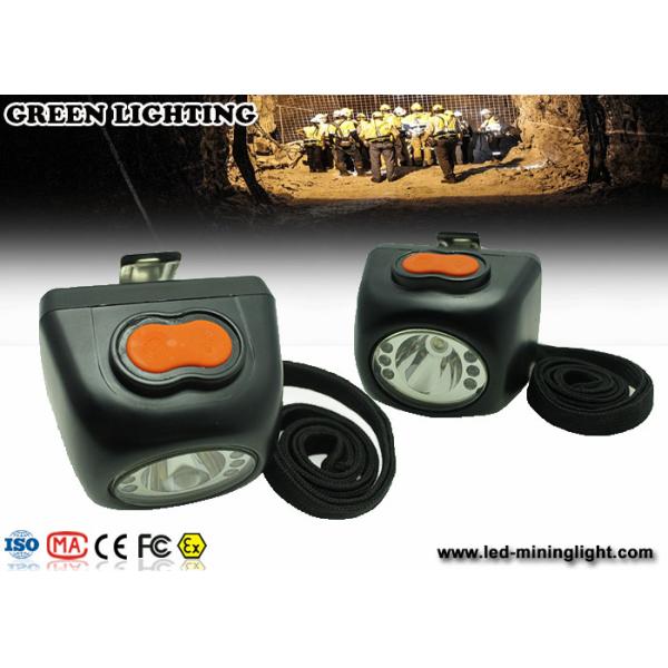 Portable IP68 4.5ah Battery Coal Miner Hard Hat Light 4500 Lux Strong Brightness