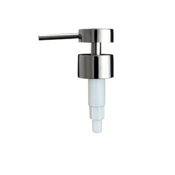 Pompes à lotion en acier inoxydable lisse 24 mm 28 mm Dispenser Pompes à lotions Pompes à lotions
