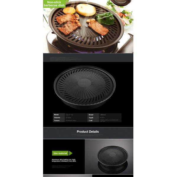 Широко покрытие лотка картофеля фри заливки формы алюминиевое Nonstick для пиццы