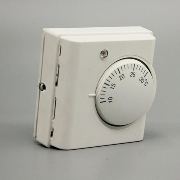 MT05 10A 220v mechanical room thermostat with LED indicator with switch optional 10~30 Celsius temperature controller