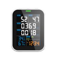 400-5000 ppm Faixa de medição Medidor de ar portátil USB-C PM2,5 Monitor PM10 AQI TVOC HCHO