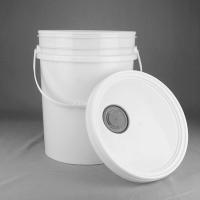 5 gallons seau en plastique de 20 lubrifiants des véhicules à moteur de litre avec le chapeau de graisse