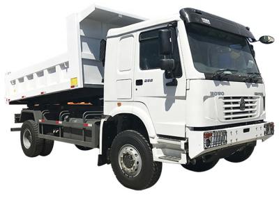 Euro 2 da descarga da roda de Sinotruk Howo Tipper Dump Truck HW76 dez a Euro 5