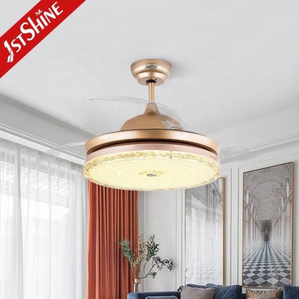 OEM Multi Color LED Ventilador de teto para sala de jantar em Home Hotel Office