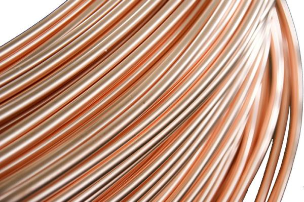 Low - Carbon Copper Welded Pipe For Chiller Refrigeration Professional