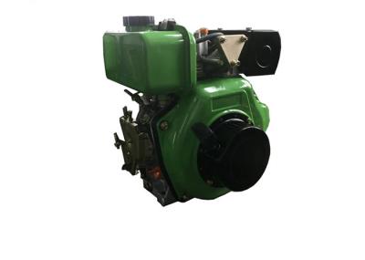 10HP 1 Cylinder 4 Stroke 3000rpm High Performance Diesel Engines Electric Hand Start