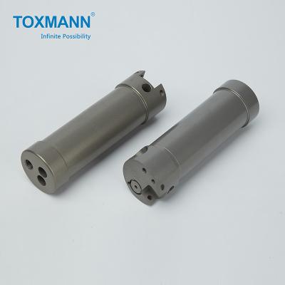 Peças giradas de alumínio de RA0.8 AL7075, componente girado CNC duramente de anodização