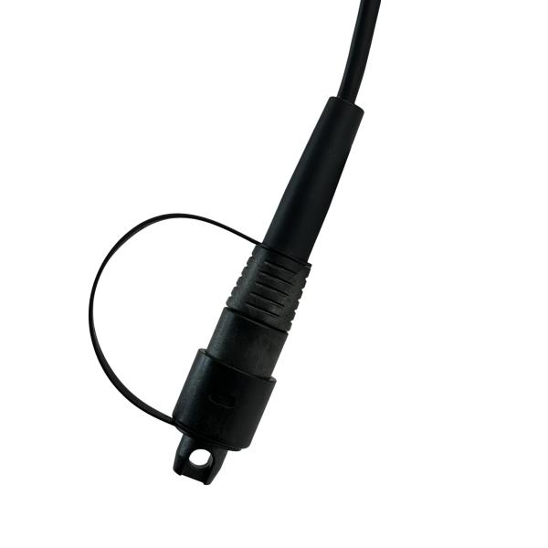 FTTH оптический водонепроницаемый SLIM соединитель G657A1 Водонепроницаемый оптический волоконный тонкий патч кабель