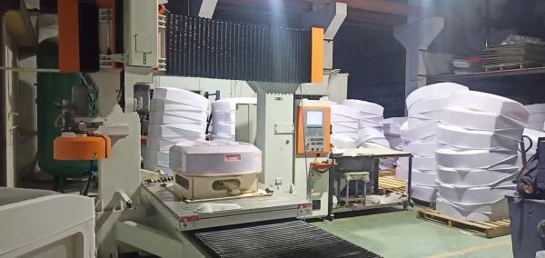Cutting Trimming 5-Axis Machining Center Thick Sheet Vacuum Forming Plastic Parts