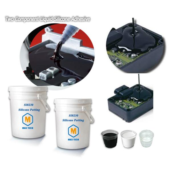 Hot Selling Two-Component 1: 1 Mixing 0.75W 2.0W 3.0W Silicone Rubber Thermal Conductive Potting Compound