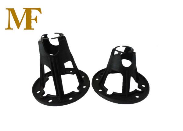 Black Plastic Rebar Spacer Raw Material , Rebar Trestle Chair in Many Colours
