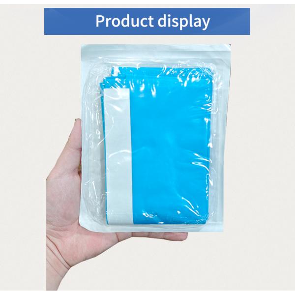 High Quality Price Competitive Medical Use Absorbent Non Woven +PE Disposable Surgical Drape With Adhesive
