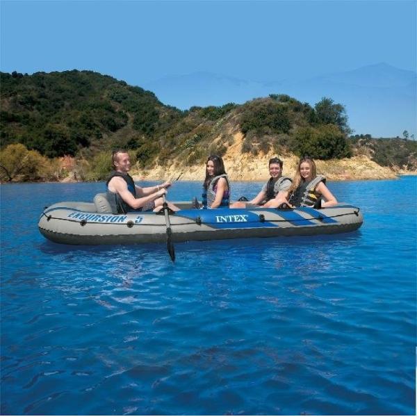 Five Adults Ferry Barge Excursion Rubber Dinghy / Mini Fishing Boat