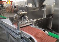 Sola máquina de acero inoxidable automática de la protuberancia del tornillo para las tiras de la carne del animal doméstico