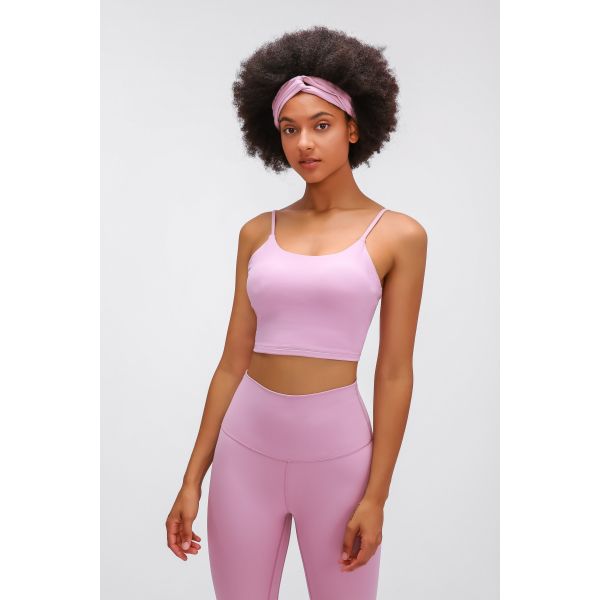Mustard Yellow Yoga Twist Headband Soft Stretch Non Slip for Women