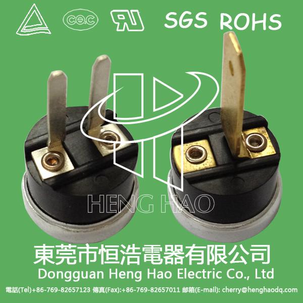 Self - Thermal KSD Bimetal Thermostat Movable / Immovable Mounting Bracket Optional