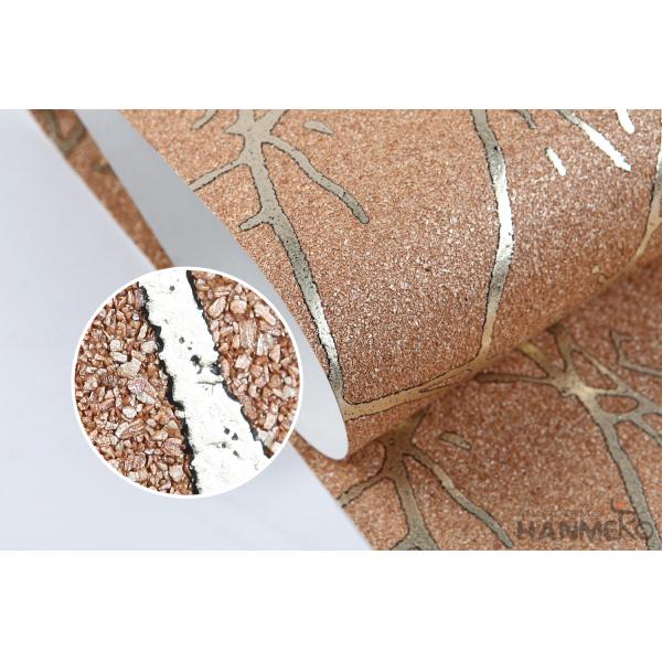 Partícula de gama alta de la fibra de planta del papel pintado para la decoración del hogar de la casa