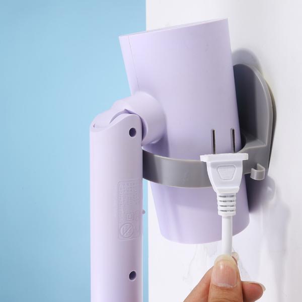 Toilet Using PS Plastic Hair Dryer Rack Wall Hanging No Odor