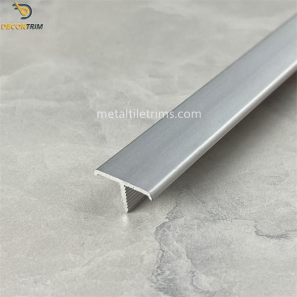 T Sshape Metal Transition Strip Metal Tile Trims T5 6063 Custom Made