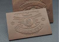Os remendos de Disbossed lavável/couro gravado para calças de brim personalizaram o logotipo