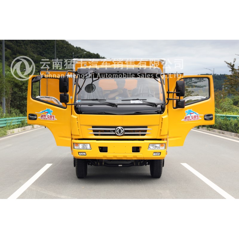 4x2 Light Duty Box Van Truck - Dongfeng Single Cab 5 Ton Payload 118kW 160 Engine - Commercial Delivery Cargo Truck