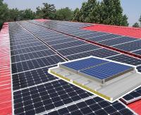 Oui Panneau photovoltaïque de toit ignifugé de 75 mm pour des solutions de toiture durables et écologiques