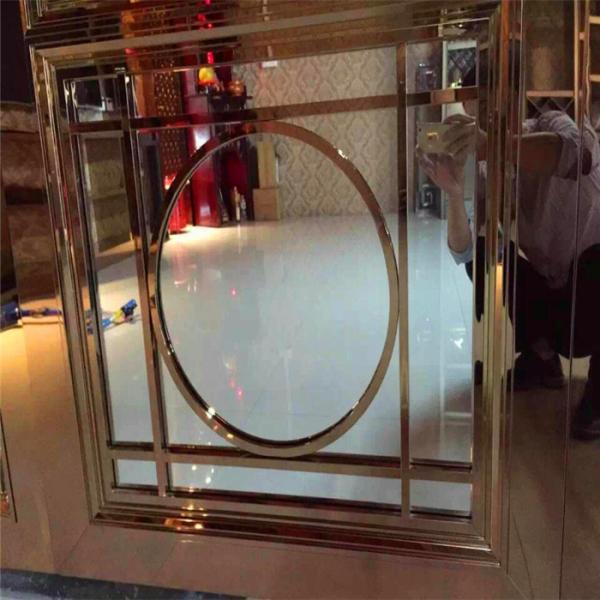 Top quality decorative mouldings stainless steel trim and frame for glass door panel
