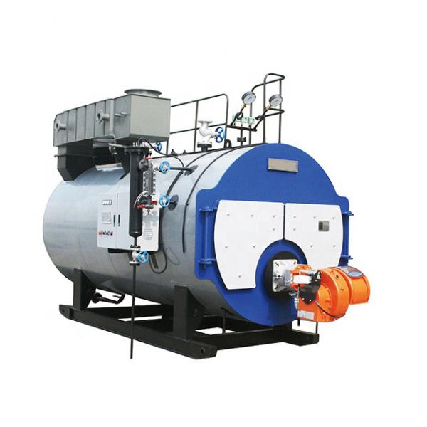 2t/h 150hp low Cost Wns Horizontal Oil Gas Fuel Condensing steam boiler  for milk pasteurization