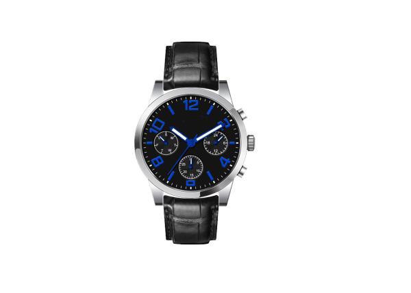 Water Resistant Mens Stainless Steel Watches Customized 41mm Case Size