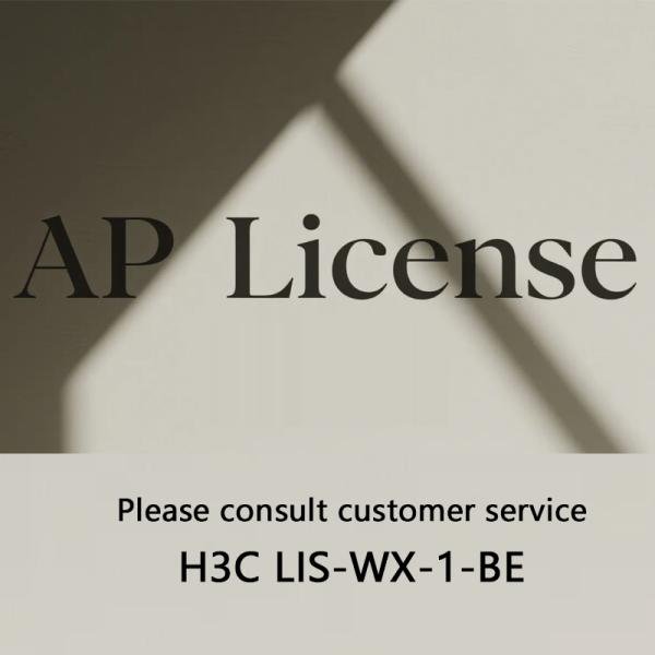 Licence d'applicateur sans fil H3c durable Lis-Wx-1-Be Licence d'applicateur haute performance