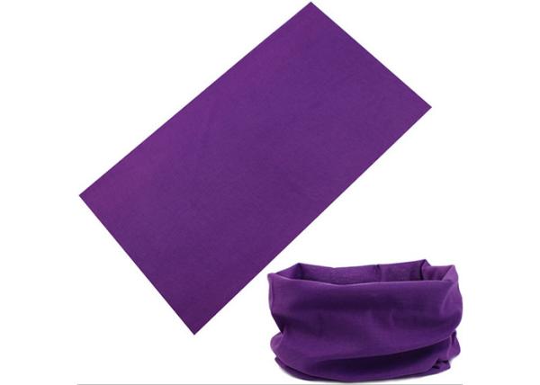 Plain Purple Original  Headwear Size 50*25CM Sublimation Printed