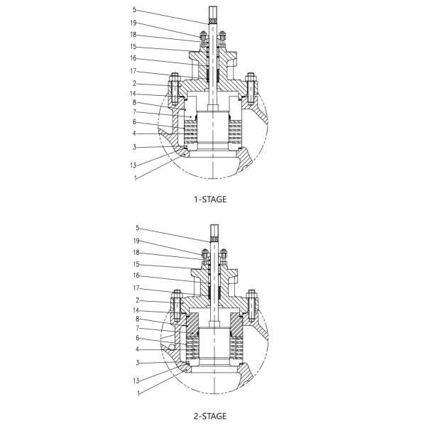 V200-CGN Series Low Noise Cage Control Valve (Multi-Hole)