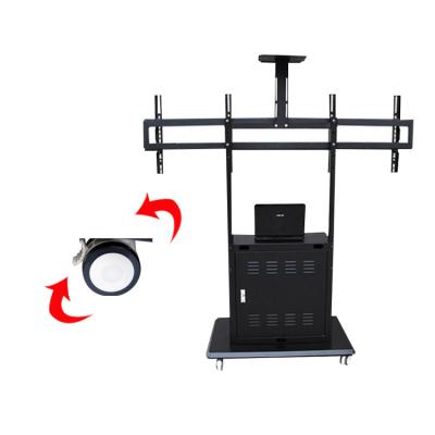 TV Lift Stand For 32-60 Screens 150kg Weight Capacity 4 Times Strength Tested With Spcc Material OEM Amp ODM Service