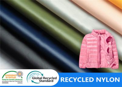 O revestimento Downproof do inverno 20D*20D reciclou a tela de nylon