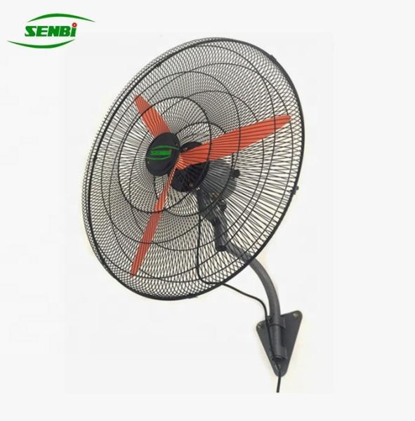 Aluminium Blade Oscillating Wall Mount Industrial Fans 30 Inch For Warehouse