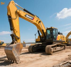 Used SANY 485H Old Crawler Excavator , 48.5ton Secondhand Digger Construction