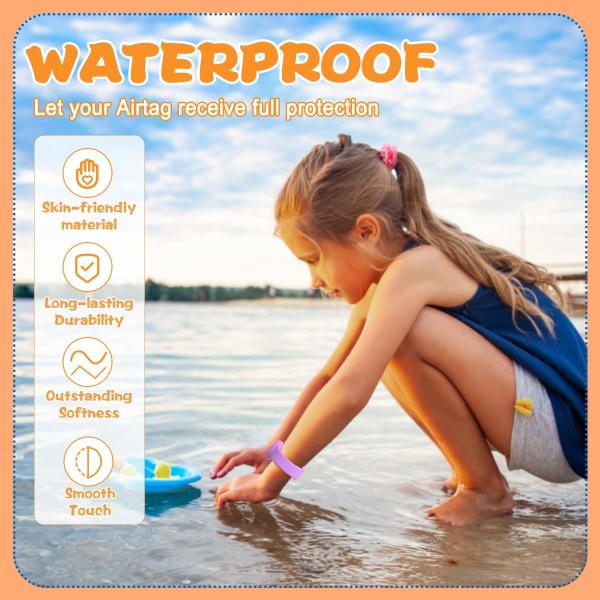 Waterproof Silicone Airtag Bracelet